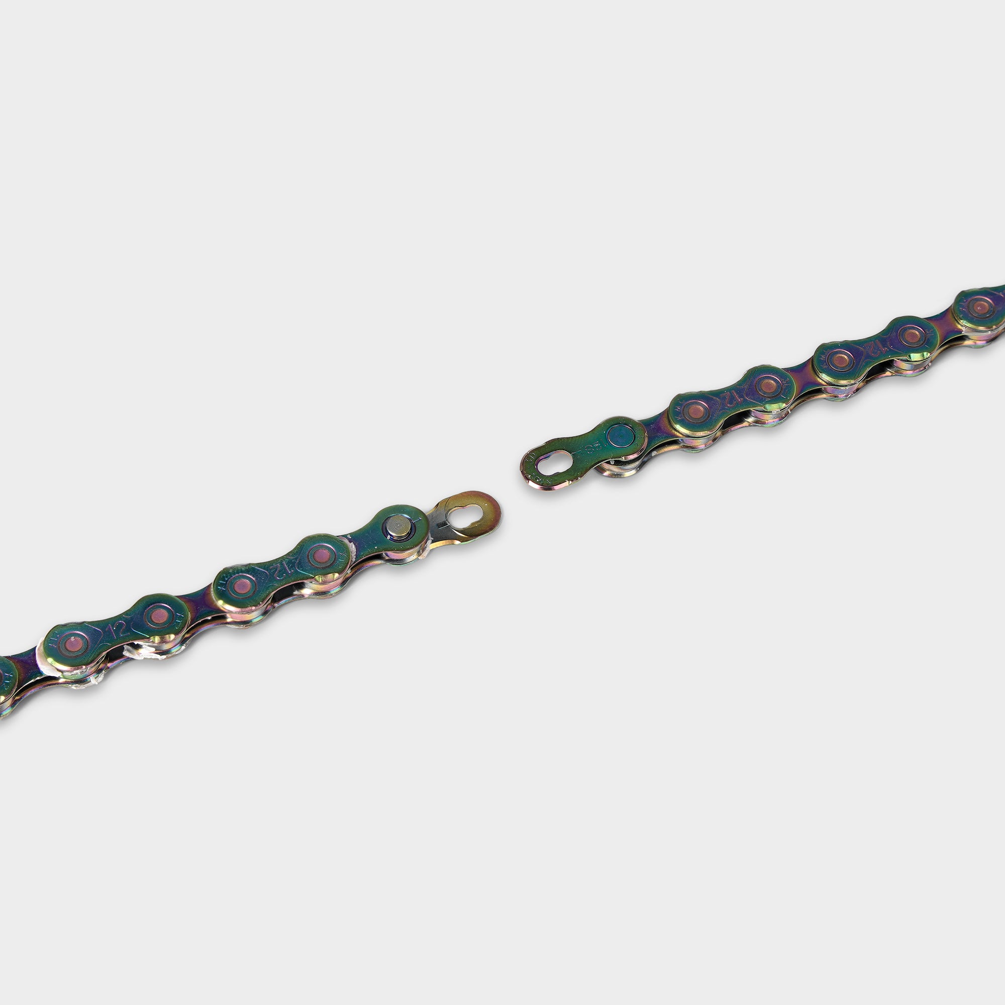 KMC X12 Aurora Green 12 speed Pre-Waxed Chain | Cyclowax